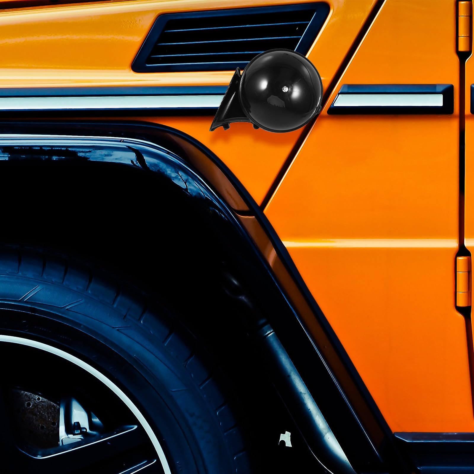 Bocina para Quad y Camiones Transmisión Clara de Audio, Tecnología Avanzada de Amplificación y Material Metálico y Plástico para Caminos Urbanos y Campestres