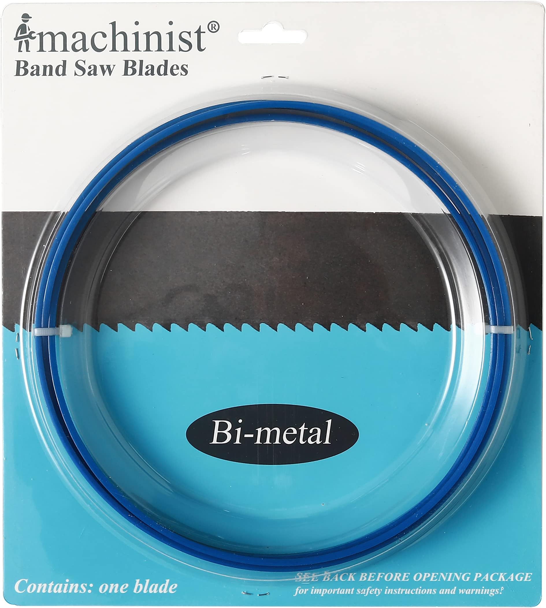 Imachinist S891214 M42 89" X 1/2" X 14tpi Bi-Metal Soft Ferrous Metal Cutting Band Saw Blades
