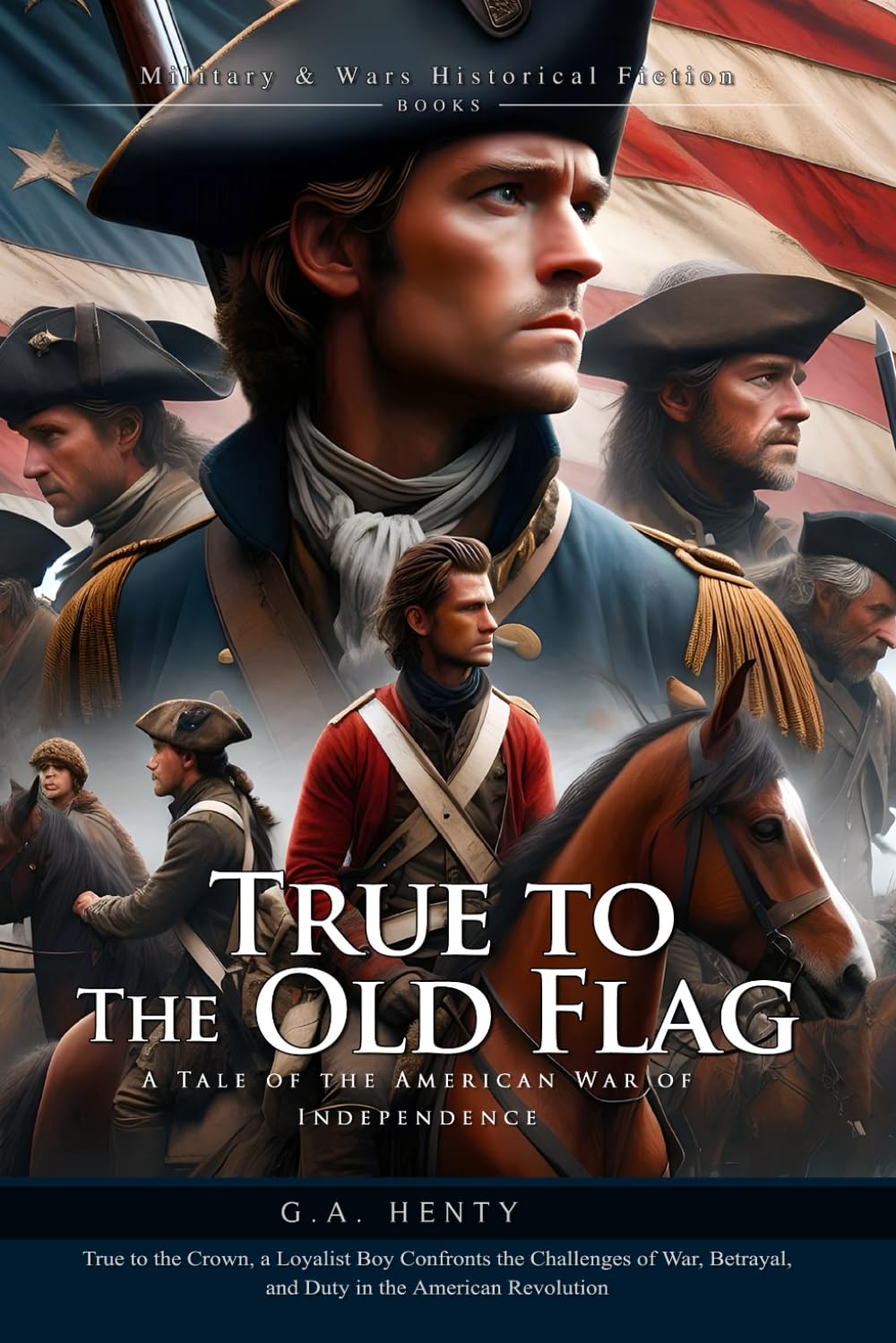 True to the Old Flag: A Tale of the American War of Independence (Complete with Illustrated and Annotated)