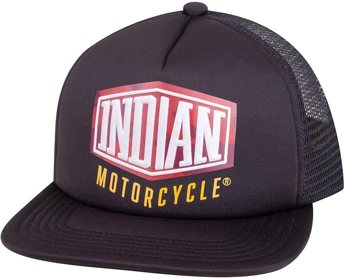 Indian Motorcycle Flatbill Camo Trucker 