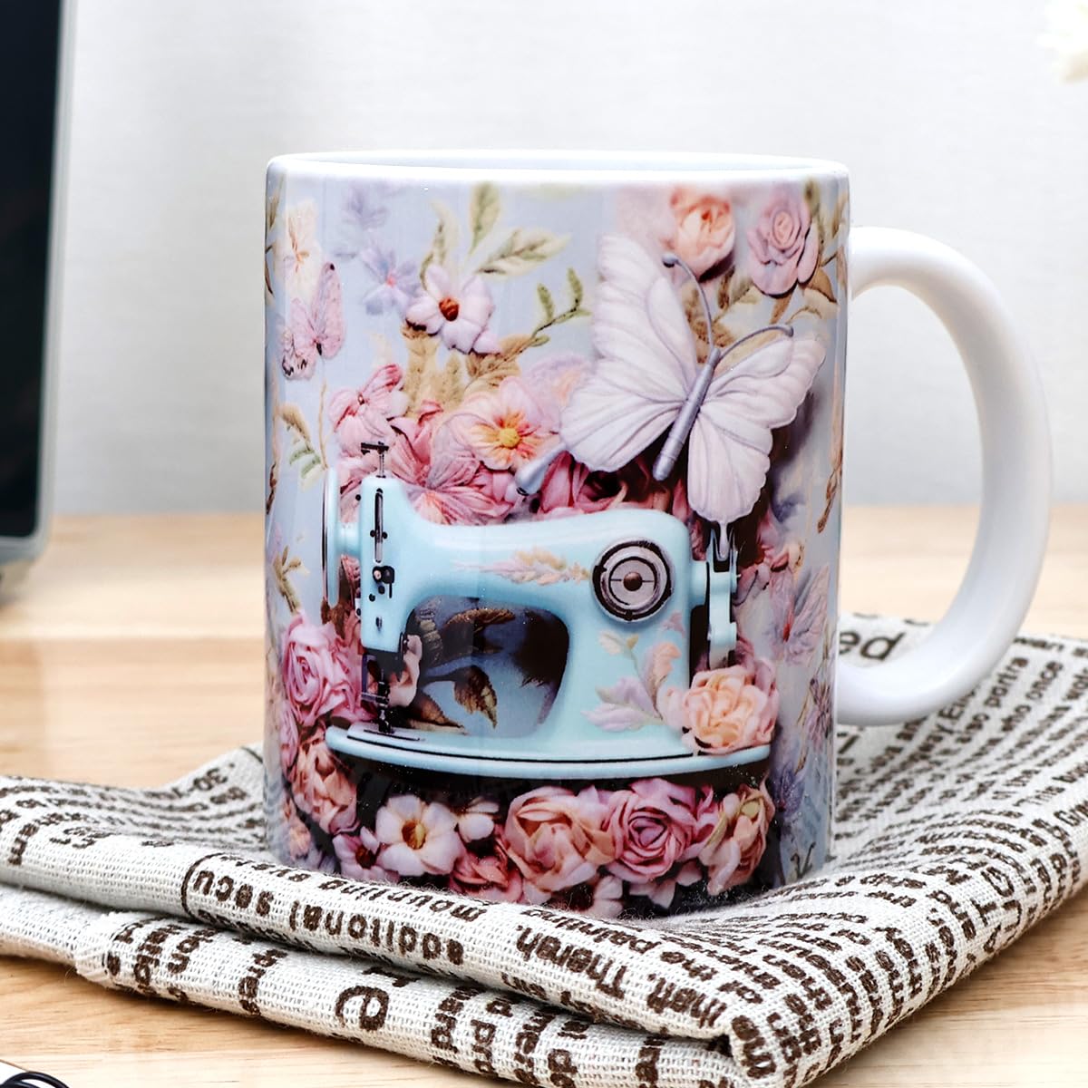 A Tazza Da Cucito In Ceramica 3D, Tazza Da Caffè In Ceramica, Tazza Da Cucito In Ceramica 3d Tazza Da Caffe In Ceramica Tazza Da Cucito Divertente~p139630069