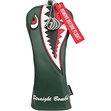 New Flying Tiger Warshark Golf Headcover for Golf Club Available for Driver/Fairway/Hybird Fairway Cover