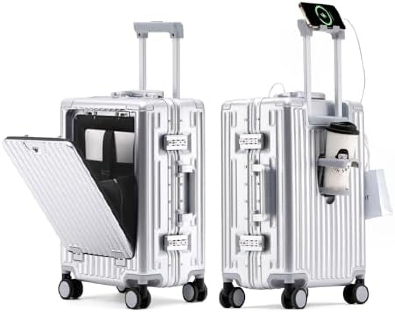 キャリーケース スーツケース 機内持込 S ストッパー付き TSA USB-A Siffler スーツケース 機内持ち込み可 拡張機能付 小型 Sサイズ