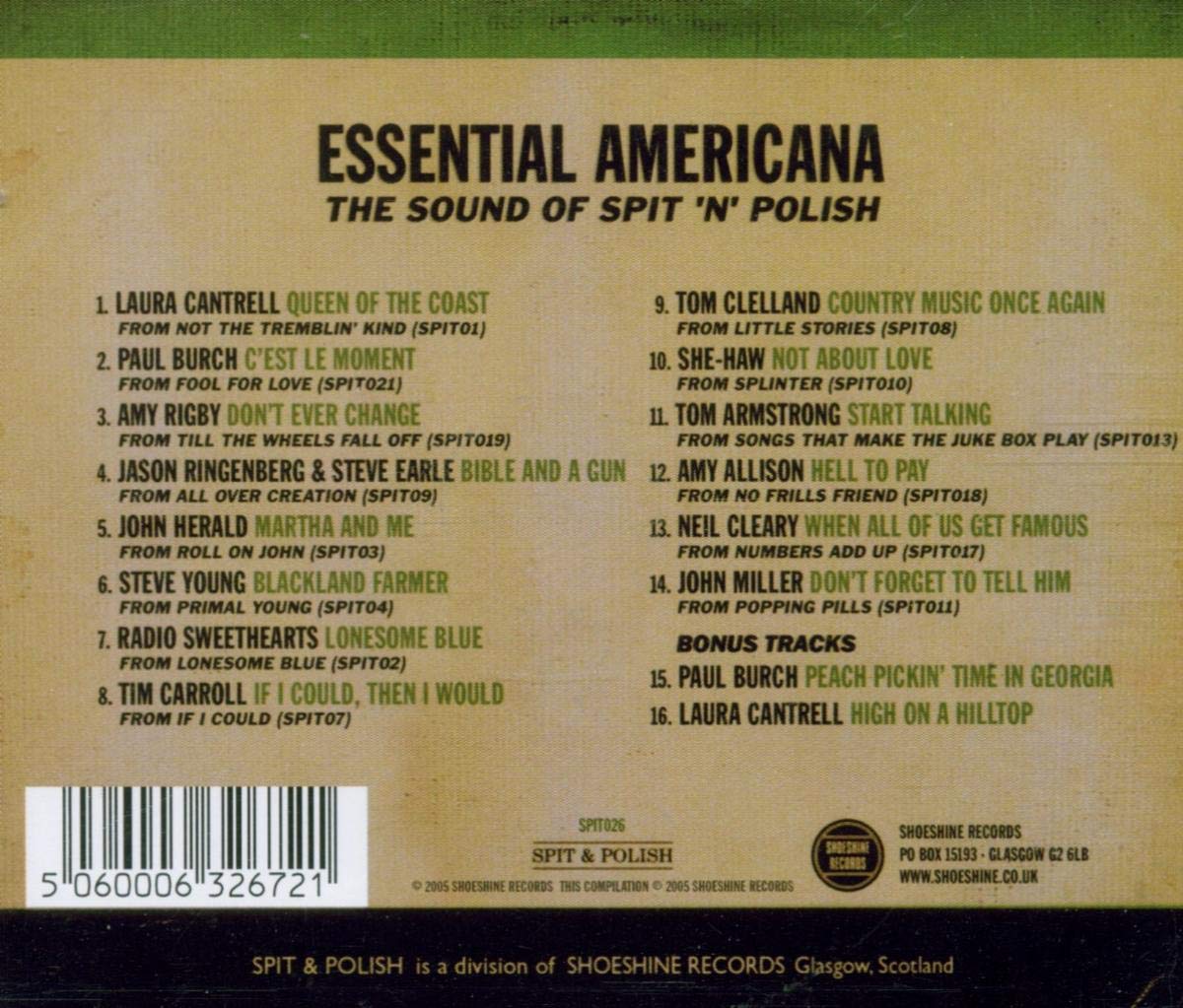 Essential Americana: the Sound of Spit and Polish