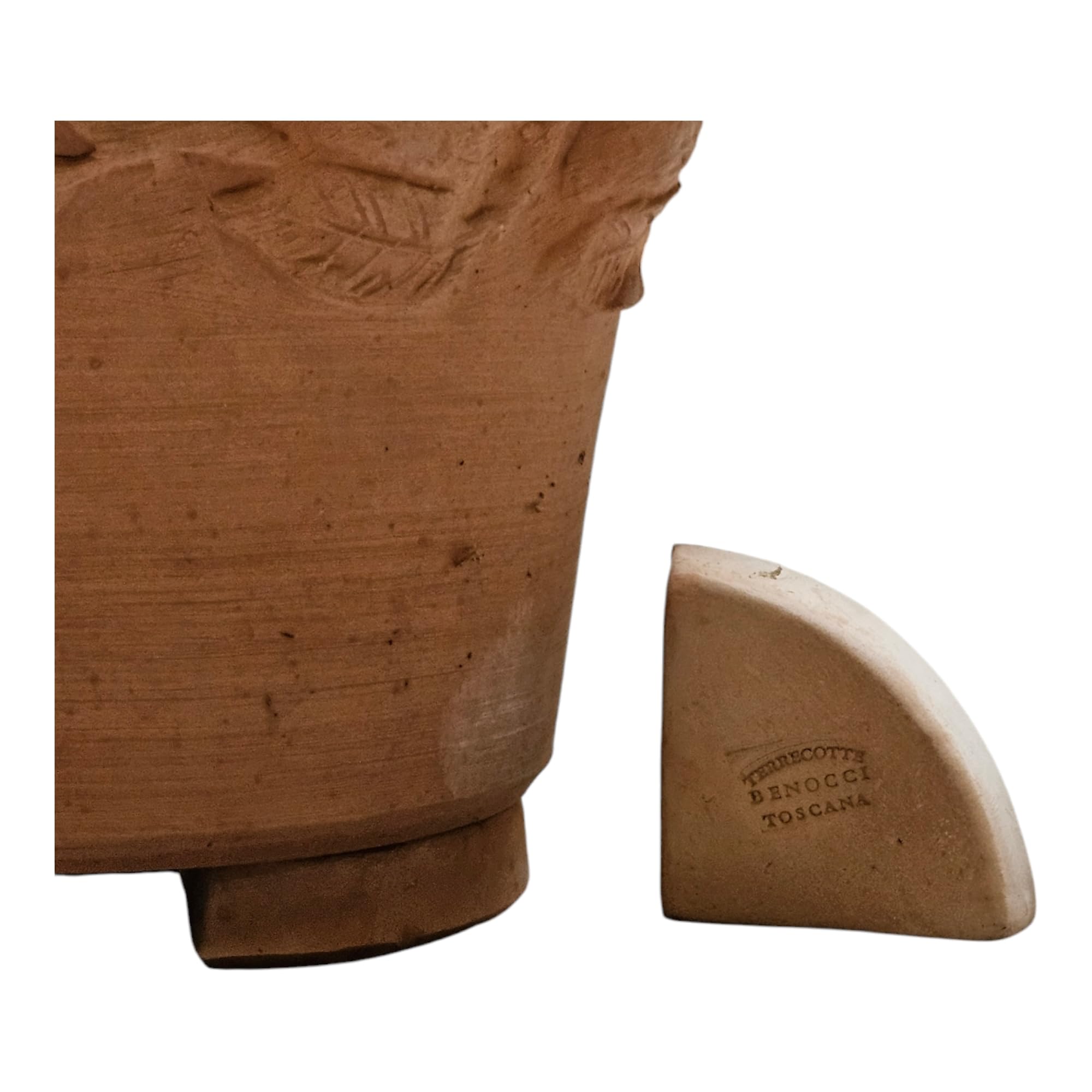 teramico Lot de Pieds élégants pour Pots de Fleurs | Dessous Terre Cuite 7,7x7,7x2cm | Protection Contre l'humidité | Robuste & Durable | Absolument résistant au Gel (Lot de 12)