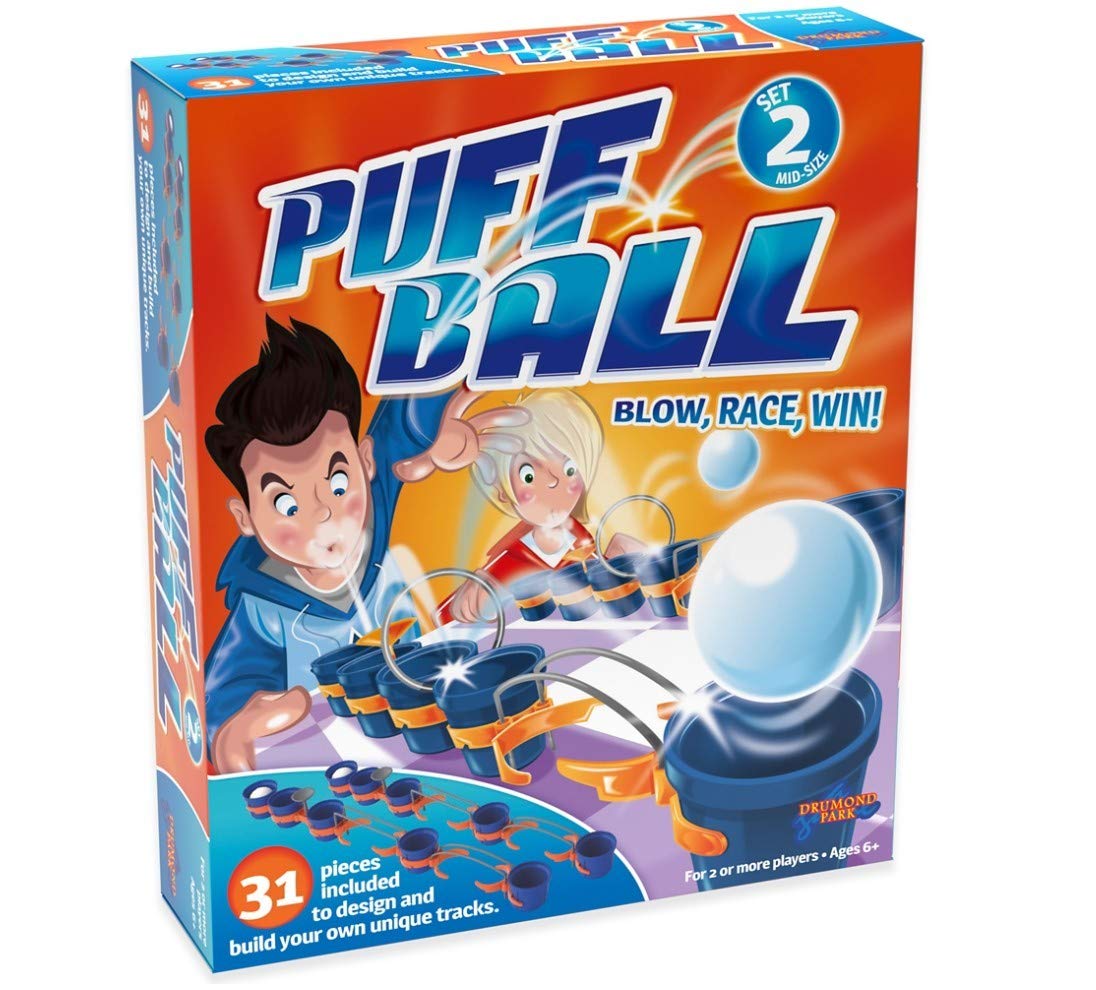TOMY Puff Ball Party Game, Mid-Size Set, Multicolor