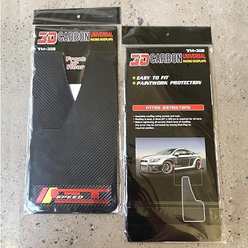 Miniatura 73 de Universal Mud Flaps Fits Most SUVs/MPVs, Not Full-Size SUVs- Standard Size 4-Piece Soft Glue Fenders Splash Guards Set, Heavy Duty Flexible