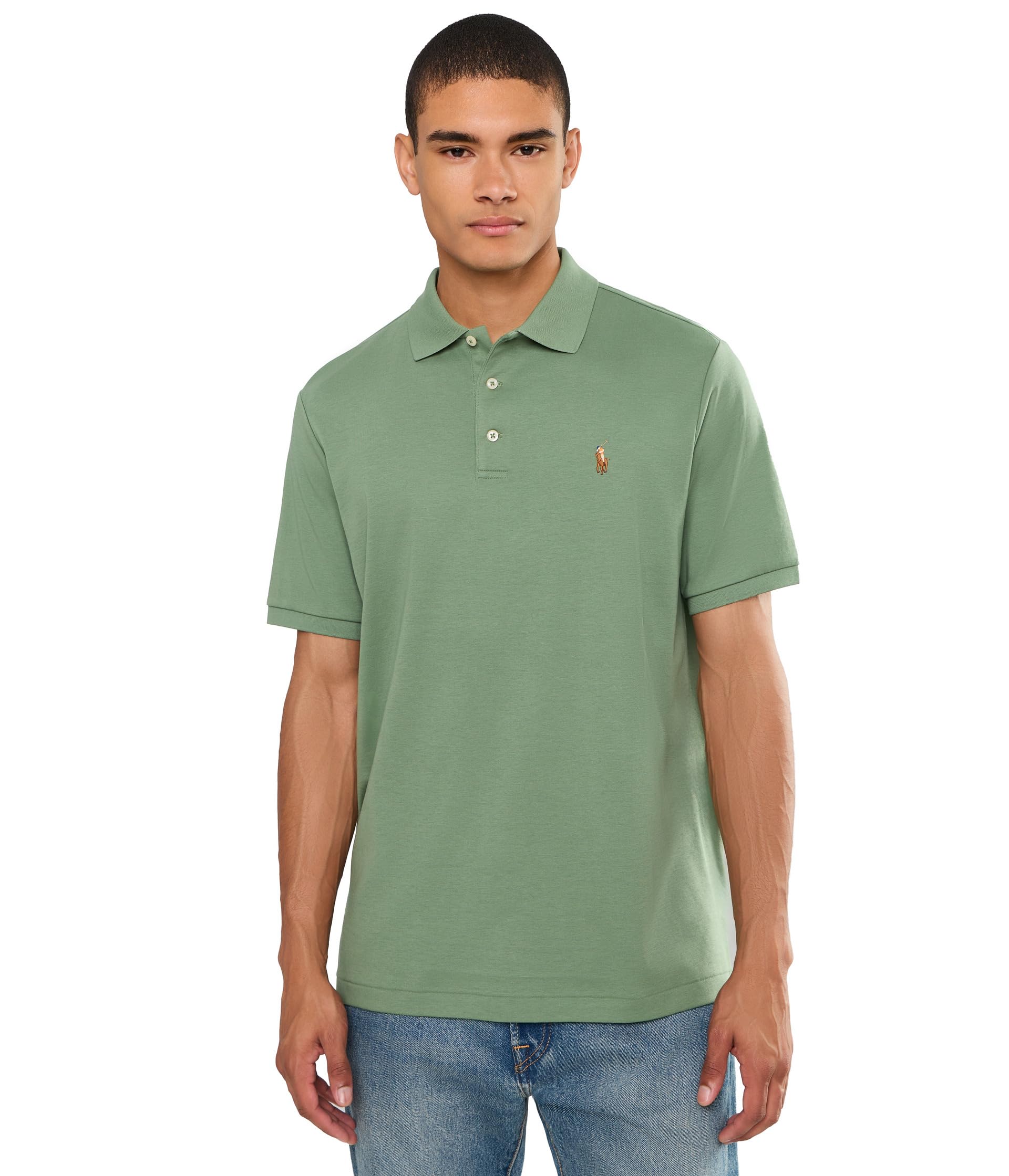 POLO RALPH LAUREN Classic Fit Soft Cotton Polo Shirt