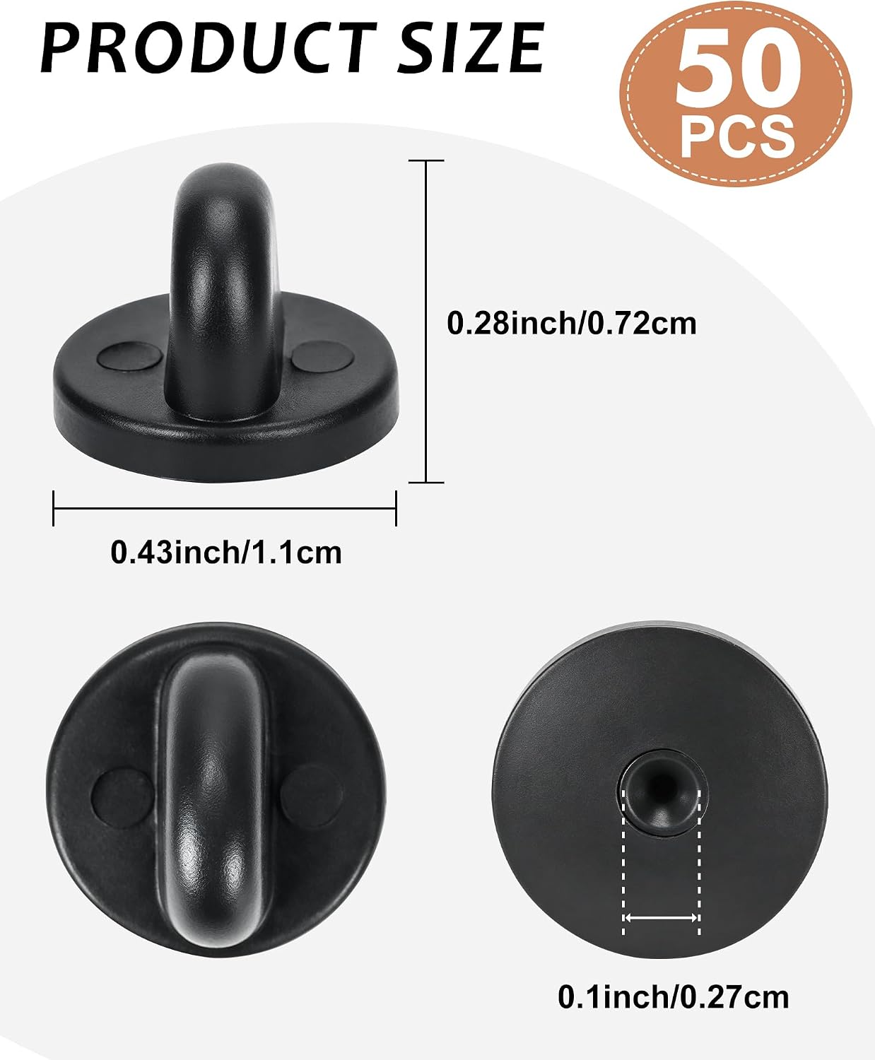 50PCS Rubber Blank Pin Backs,Clutch Rubber Pin Backs,Butterfly Clutch Pins,Tie Tacks, Blank Pins for Uniform Badges Backing Holder Clasp Lapel Pin Enamel Pins.
