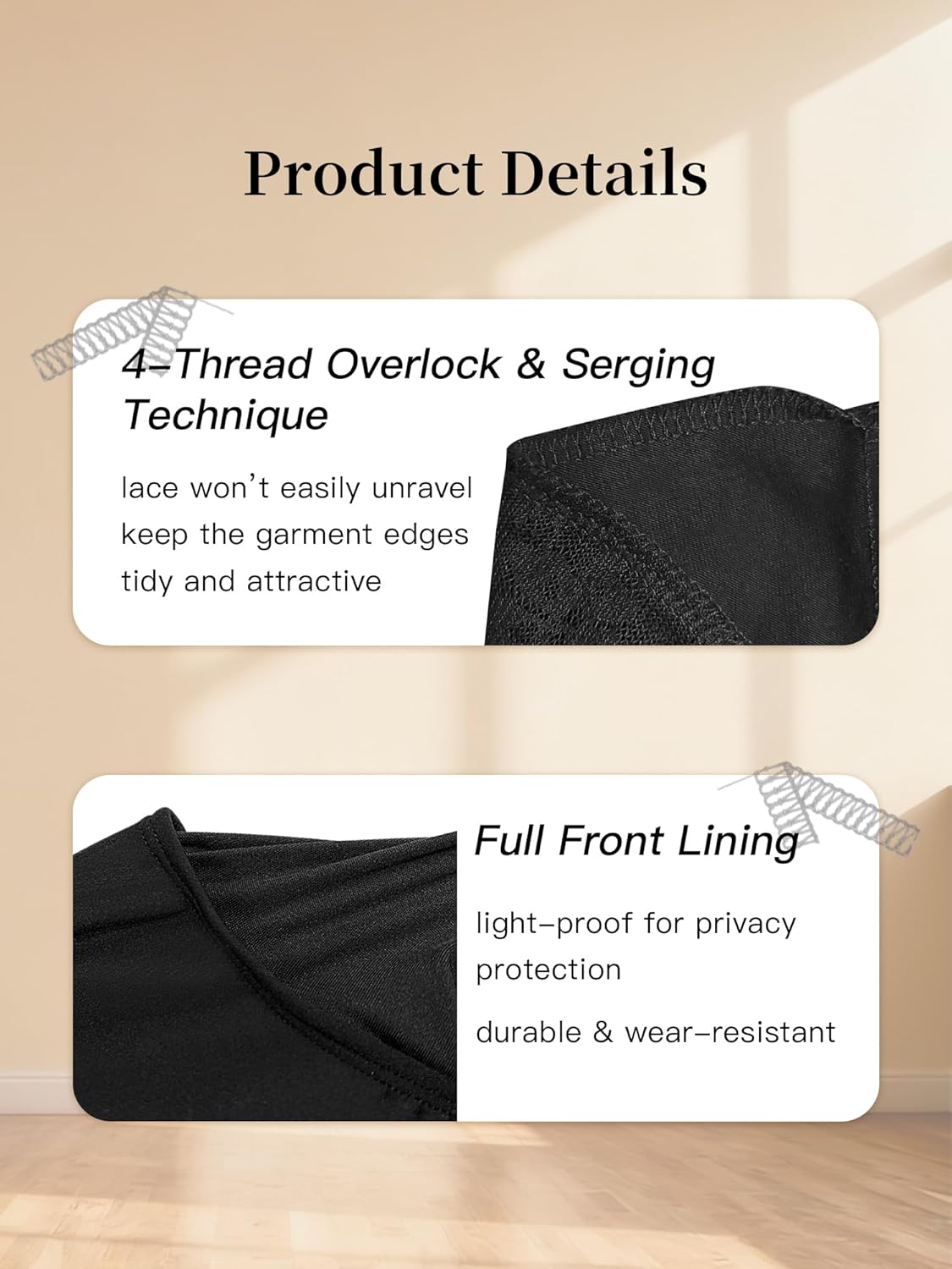 ZILANZI Women Black Halter Neck Dance Leotard,Hollow Lace Back Ballet Sleeveless Dancewear - Image 4