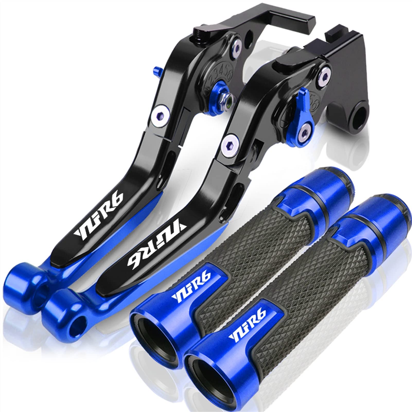 Leviers d'embrayage Yamaha YZF R6 en aluminium CNC usiné de haute précision