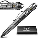 TF TAKEFLIGHT Tactical Pen Multi-Tool - Self Defense, EDC LED Flashlight & Pen - Ideal for Military & Outdoor Survival Gear - Ultimate Gift for Him - Unique Pen Gift for Brother or Dad