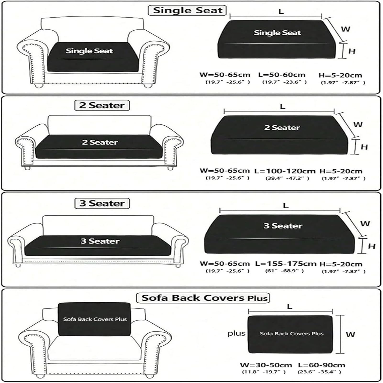 ZGDDPZA Extérieur Housses De Coussins pour Mobilier De Jardin Extensibles, Imperméables Lavables 1/2/3 Pièces pour Terrasse, Balcon Ou Intérieur (Vert,Backrest Cover ZGDDPZA Extérieur Housses De Coussins pour Mobilier De Jardin Extensibles, Imperméables Lavables 1/2/3 Pièces pour Terrasse, Balcon Ou Intérieur (Vert,Backrest Cover