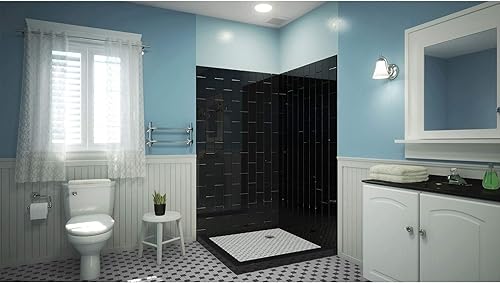 Miniatura 35 de DreamLine QWALL-VS - Paredes traseras para ducha y bañera, galleta