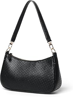 Clutch Tote Handbags with 2 Removable Straps and Zipper Closure Crossbody Bags Shoulder Purse Handbag for Women