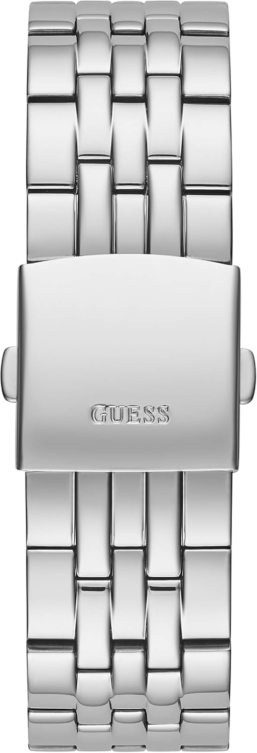 Guess Men Analogue Watch Comet, Silver - Image 4