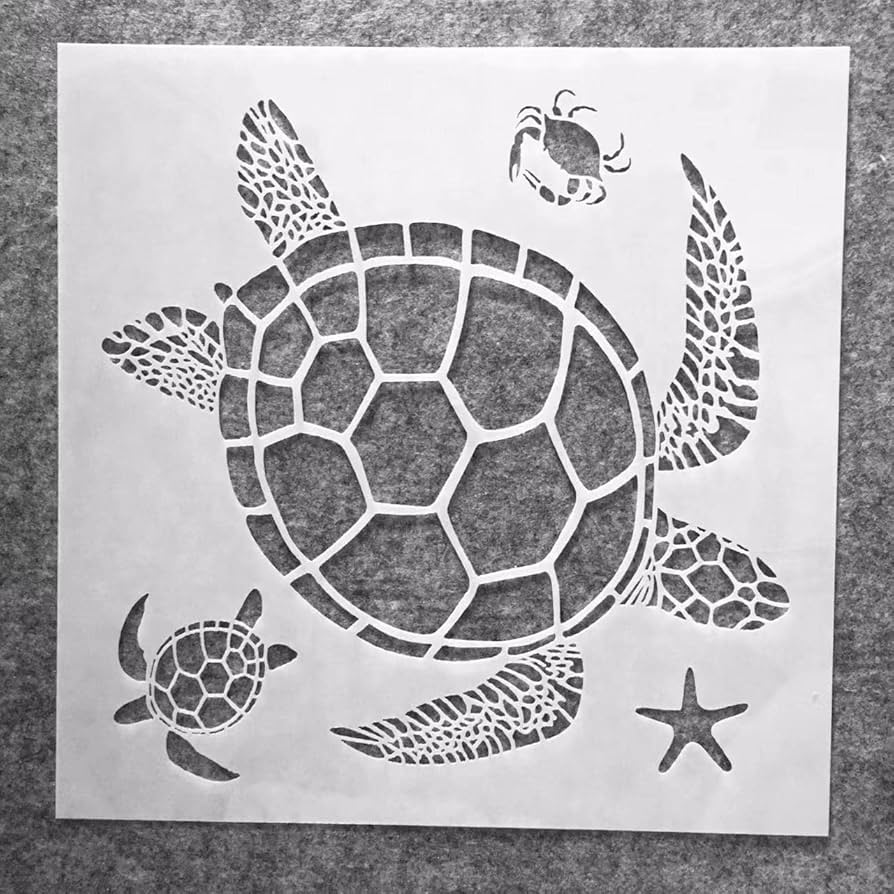 Amazon.com : Reusable Stencils for Painting on Wood,30x30cm Sea Marine Turtle Drawing Art Template for Scrapbooking Reusable Stencils Wall Décor : Arts, Crafts & Sewing amazon-com-reusable-stencils-for-painting-on-wood-30x30cm-sea-marine-turtle-drawing-art-template-for-scrapbooking-reusable-stencils-wall-d-cor-arts-crafts-sewing