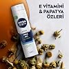 جل الحلاقة Nivea للرجال للرجال الحساسين 200 مل، حماية ضد التهيج والحرق، تركيبة غير كحولية، خاص للبشرة الحساسة