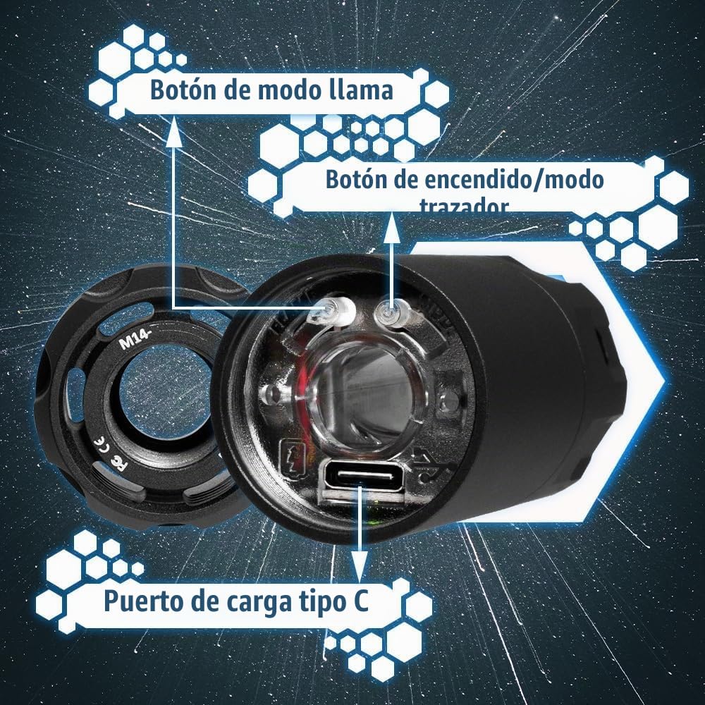 ACETECH Unidad Bifrost-Tracer con Rosca M14-CCW y M11+CW