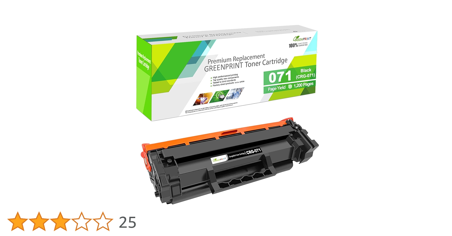 Amazon.co.jp: 071 CRG 071 CRG-071 互換トナーカートリッジ 標準容量