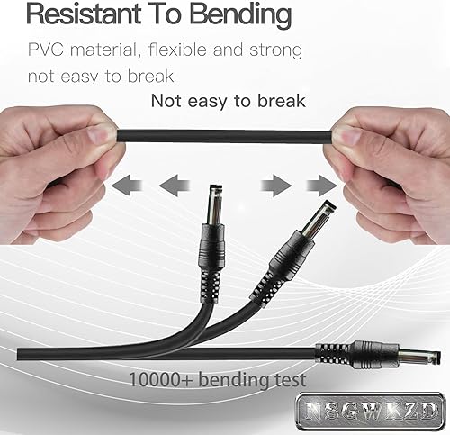 Miniatura 9 de Reemplazo del cable de alimentación de 21 W para el nuevo Echo Show 5 (3ª generación, versión 2023), cargador adaptador de corriente Echo Show (1ª