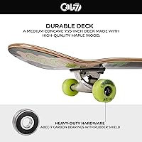 Vista 5 de Cal 7 Patineta Completa Estándar 19.1 cm - 20.3 cm de Tabla