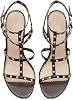 Sandalias de tacón bloque con tachas y tiras Maisie 2
