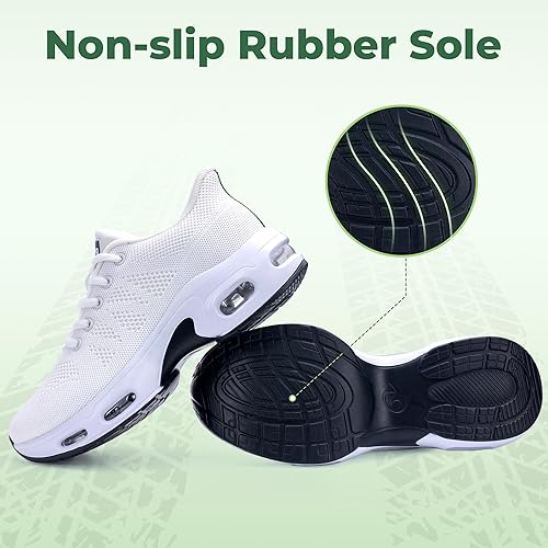 Miniatura 4 de Zapatillas sin cordones para mujer, zapatos de caminar, zapatos de tenis fáciles de usar