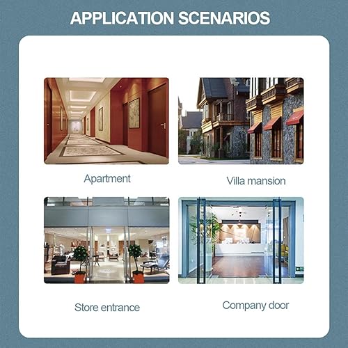 Miniatura 7 de Doorbell Camera Wireless, Video Doorbell, Homekit Doorbells, Smart Doorbells, 125 Wide View HD Real-Time Video, HDR Night Vision, TwoWay Audio,