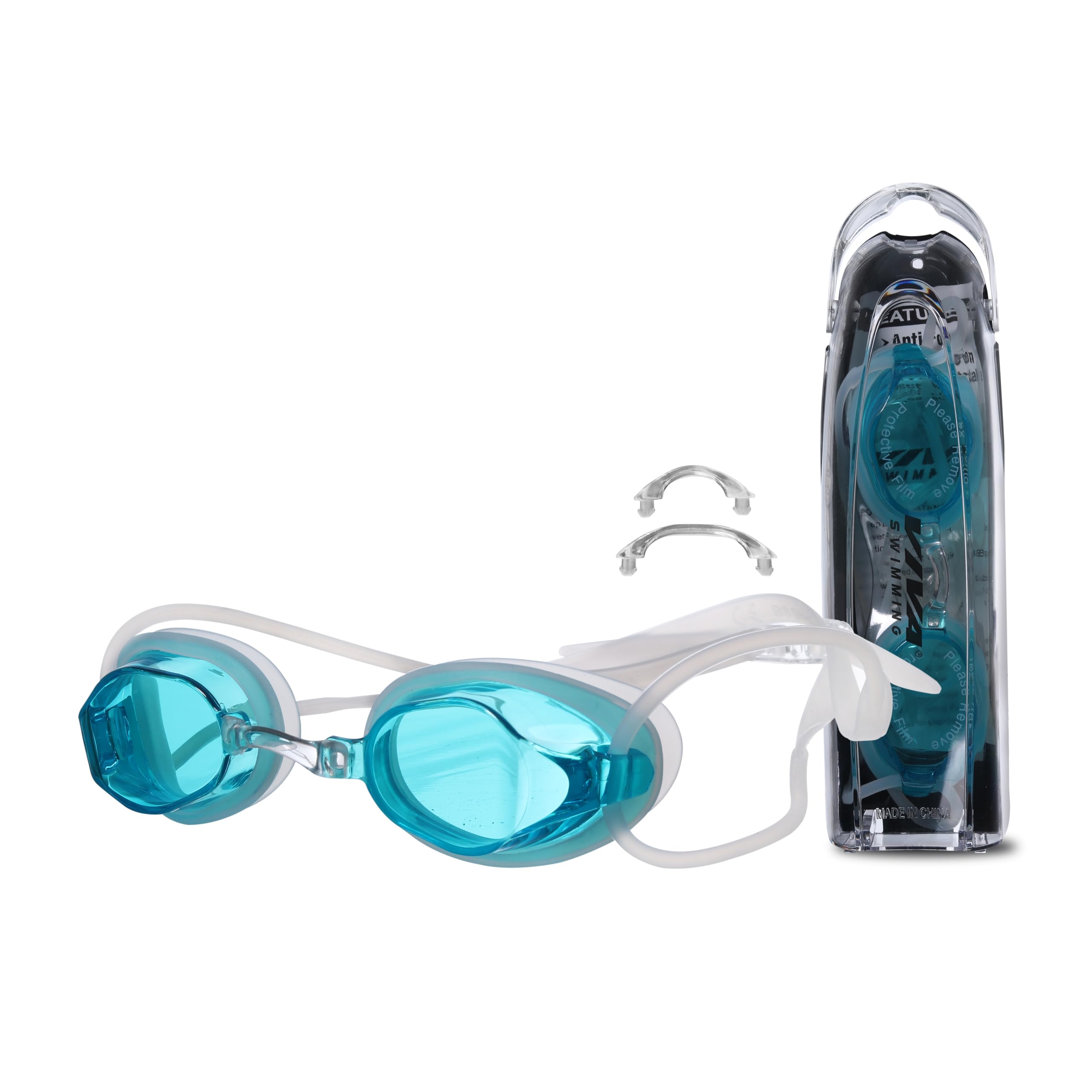 Viva Swimming CROSS Two Piece Senior Goggle Adjustable Double Strap Swimming Goggle for Men, Women, Water proof, Air Tight, Two Piece Goggle for Swimming (B0CXJ1NVRQ) Amazon Price History, Amazon Price Tracker
