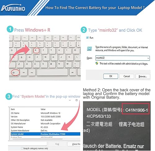 Miniatura 4 de C41N1906-1 - Batería de repuesto para portátil ASUS TUF Gaming F15 FX506 FA506IV FA566IV TUF Gaming A17 FA706 FA706IU FX706 FX706IU FX706IU FX766IU