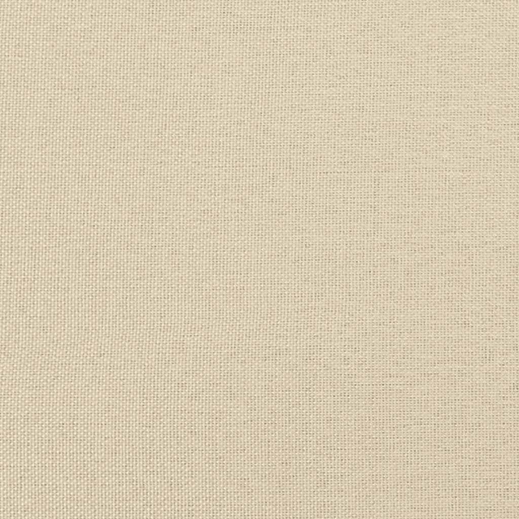 vidaXL Sedia a Dondolo Crema 74x90x102 cm in Tessuto, sedia, sedia da salotto, sedia relax, sedia a sdraio, posti a sedere, dondolo, sedia relax