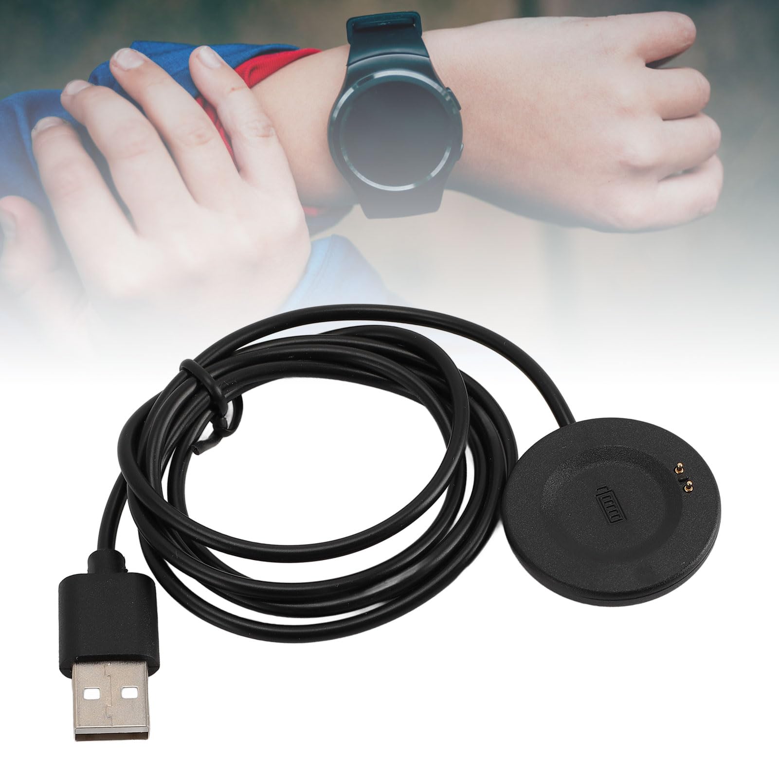 Blueshaweu Caricabatterie Per ITouch Air 3 E ITouch Sport 3 - Cavo Di Ricarica USB Di Ricambio (Nero)