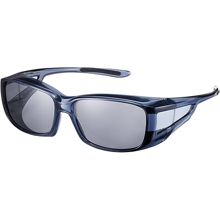 Amazon Co Jp Swans スワンズ 偏光 サングラス メガネの上からかける オーバーグラス Og4 0051 Scla スモーククリア スポーツ アウトドア