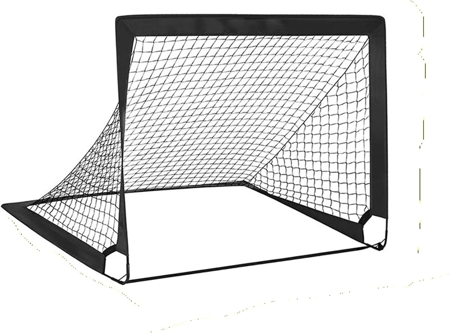 Compatible for 2Pcs Portable Soccer Goals Set Backyard Football Net Indoor Outdoor Training Equipment