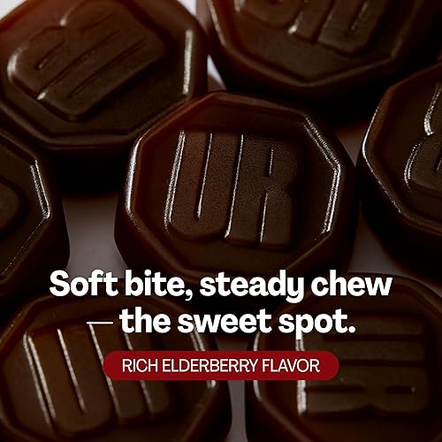 Miniatura 3 de URVI Gomitas de apoyo inmunológico Vitamina C, D3 K2, E, niacina, zinc y selenio con saúco y equinácea Multivitamínico, antioxidantes, suplemento