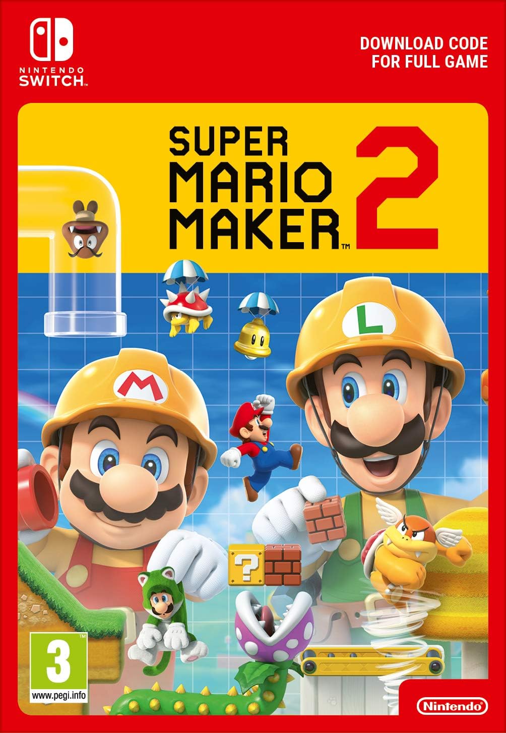 Super Mario Maker 2 | Switch Download Code [Preload]