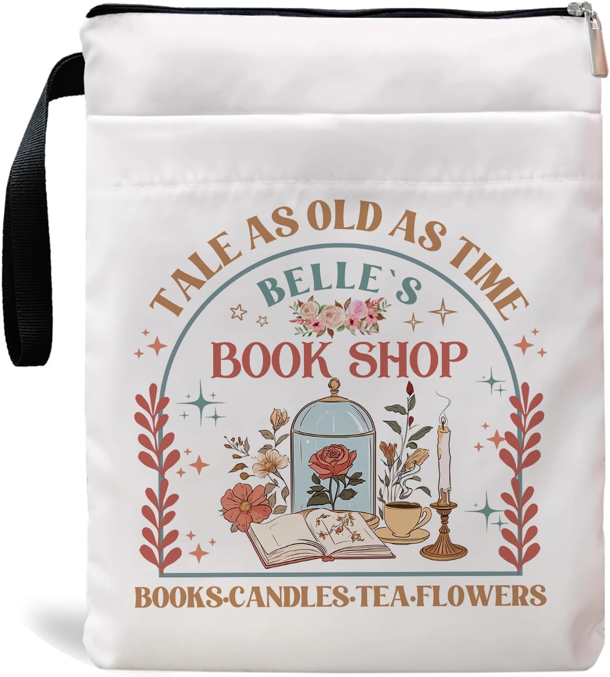 Tale As Old As Time Belle’s Book Coffee Book Lover Book Sleeve, Book Covers with Zipper, Book Lovers, Book Pouch Kindle Protector, Gifts for Women Teacher Librarian Bookworm Bookish (White-A, Large) Tale As Old As Time Belle’s Book Coffee Book Lover Book Sleeve, Book Covers with Zipper, Book Lovers, Book Pouch Kindle Protector, Gifts for Women Teacher Librarian Bookworm Bookish (White-A, Large)