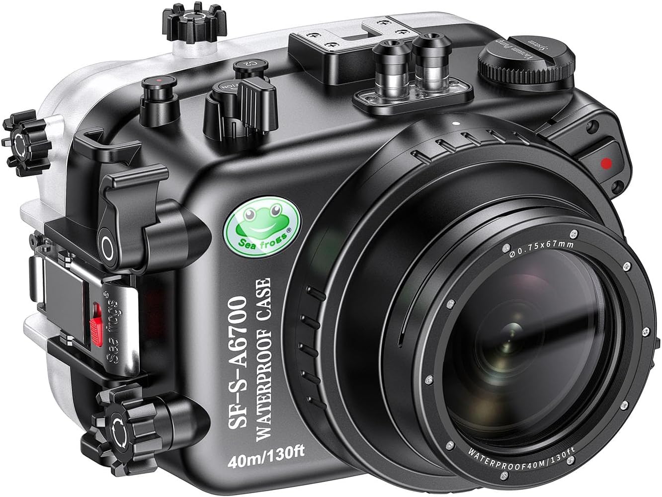 Amazon | Sea frogs 水中ハウジング Sony A6700カメラ用水中防水ケース
