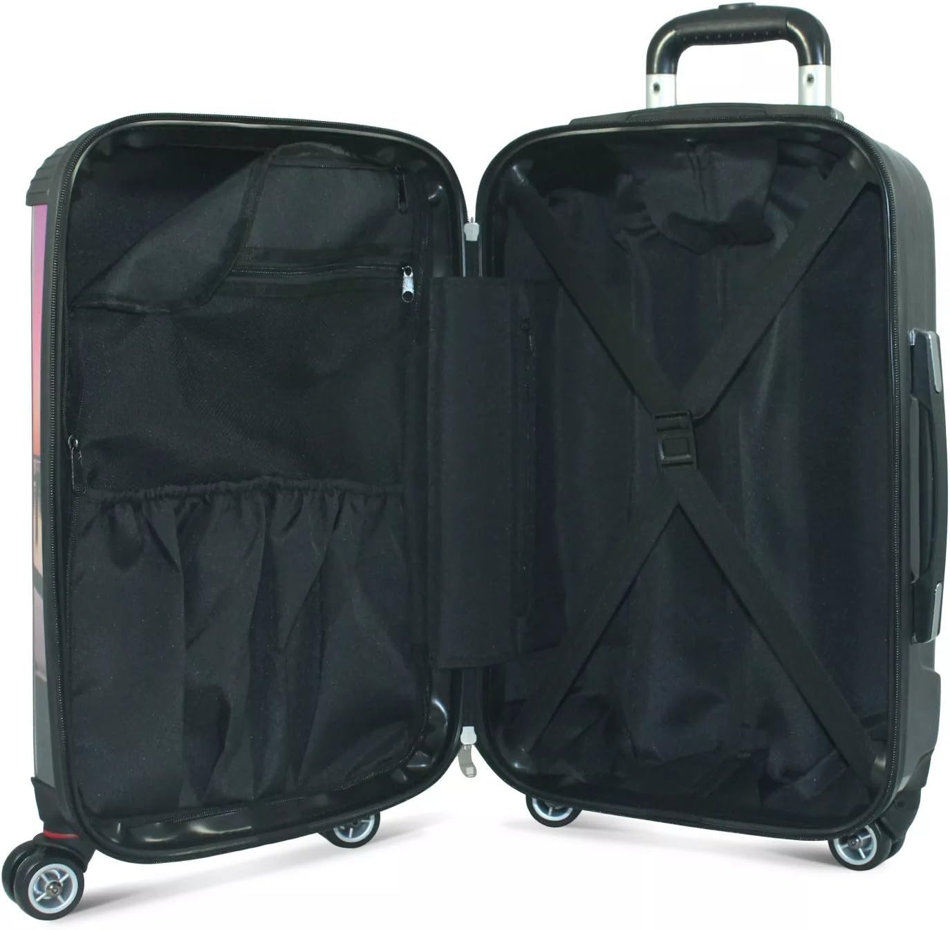 Personalized Dalmation Suitcase - 24" Medium - Checked