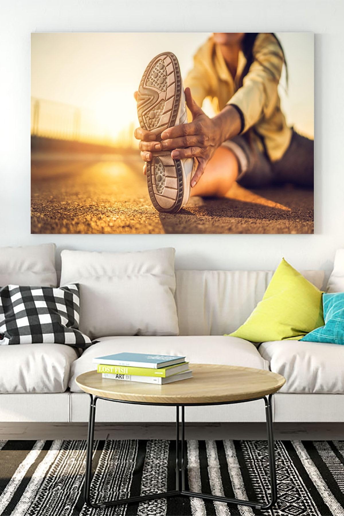 Postermanya (pster17970) Spor Yap Motivasyon Kanvas Tablo 40 x 60