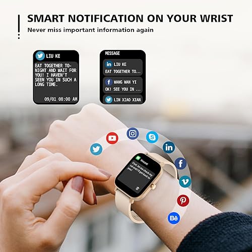Miniatura 2 de Reloj inteligente para hombres y mujeres, reloj inteligente de 1.83 pulgadas para iPhone, Samsung y Android, compatible con teléfonos Android, reloj