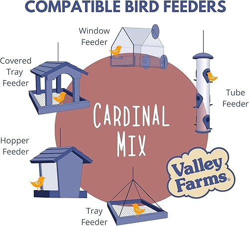 Miniatura 4 de Cardinal Mix - Alimento para pájaros silvestres (10 libras)