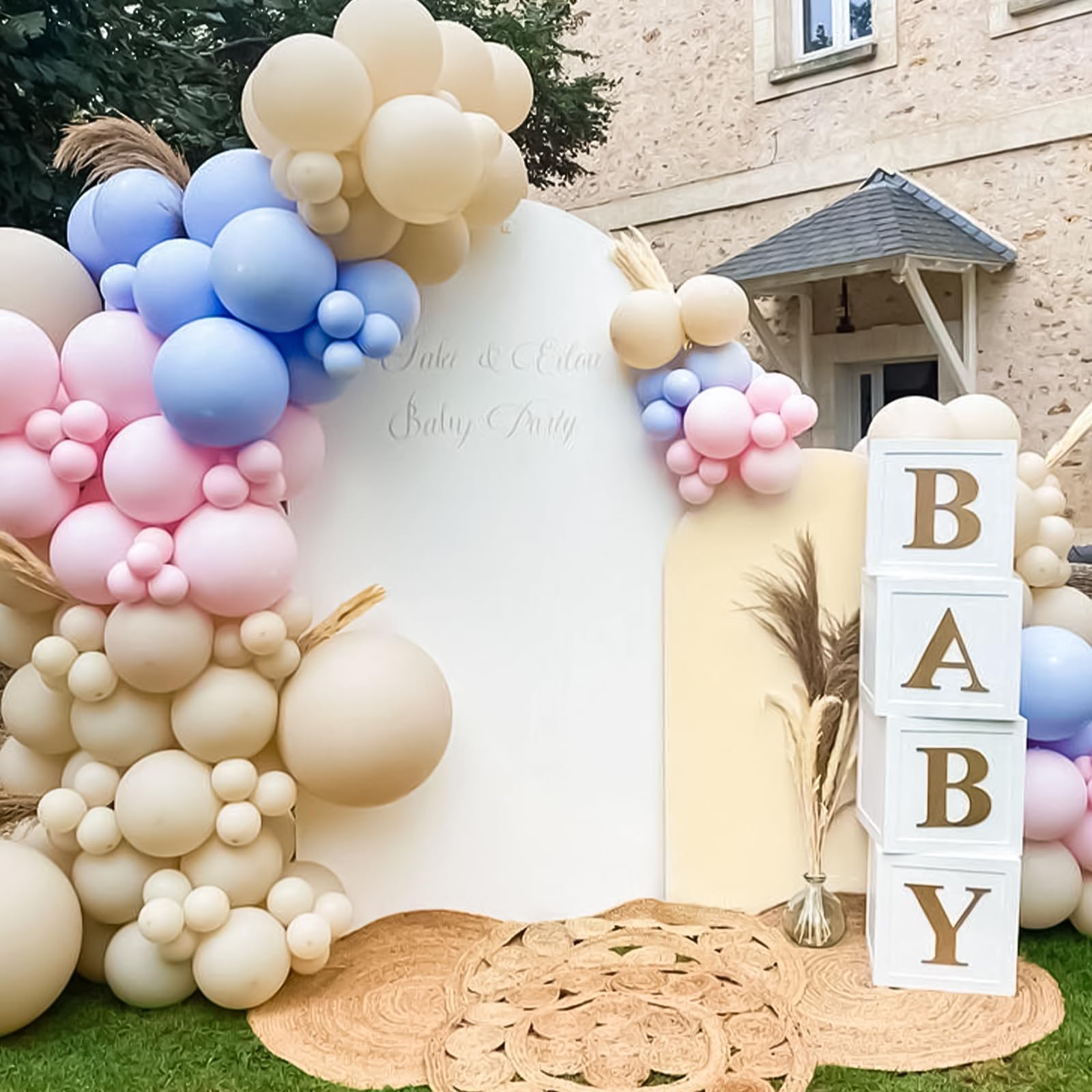 Cubierta de fondo de arco, cubierta de arco de boda, funda ajustable de elastano para estudio de fotografía, cubierta de telón de fondo elástica para cumpleaños, baby shower, ceremonia
