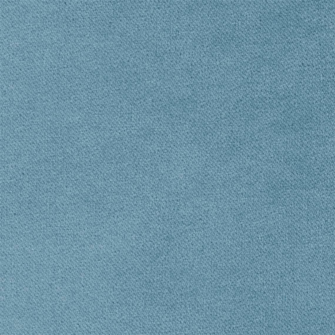 Liz Jordan-Hill Fabric by The Yard - Light Blue Velvet Upholstery Fabric Polyester Blend with Aquaclean Technology - Reupholstery Sewing Material - Bellagio Seaside 321