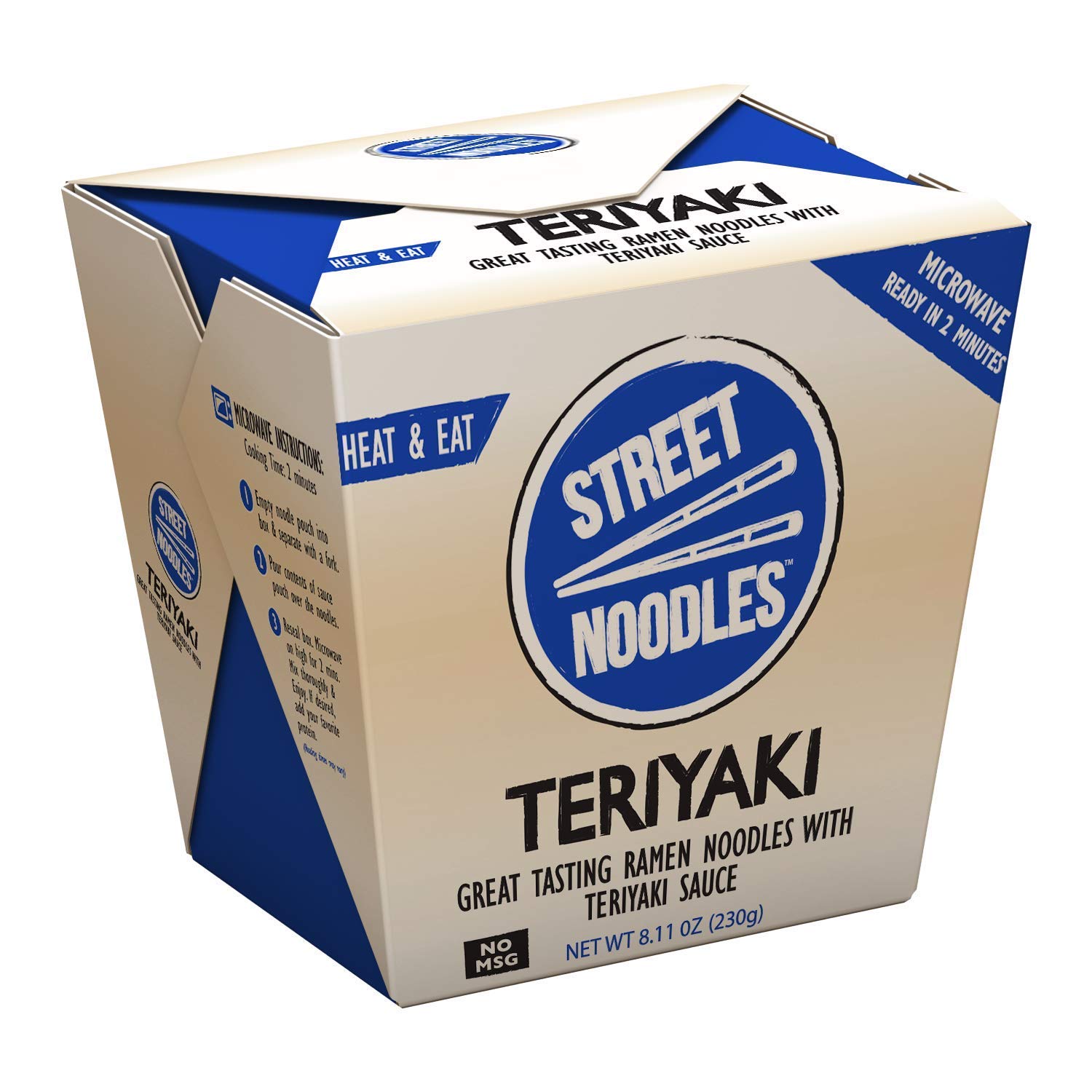 Street Noodles 6 Pack Ramen Noodle Teriyaki Sauce 8.11oz