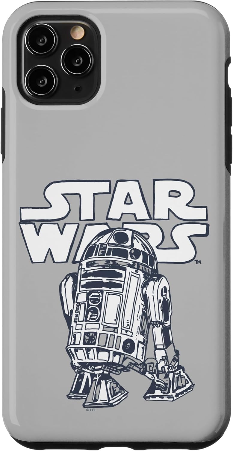 iPhone 11 Pro Max Star Wars R2-D2 Logo Case