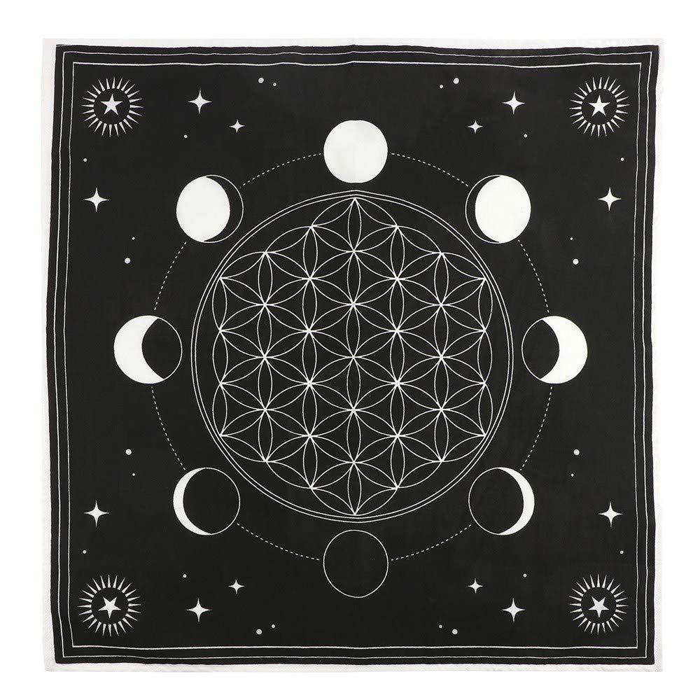 Toile d'autel phase de la lune, décoration murale en tissu premium