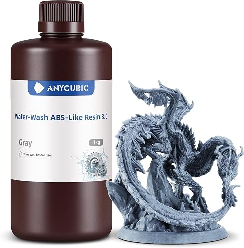 ANYCUBIC Water Washable ABS-Like Resin 3.0