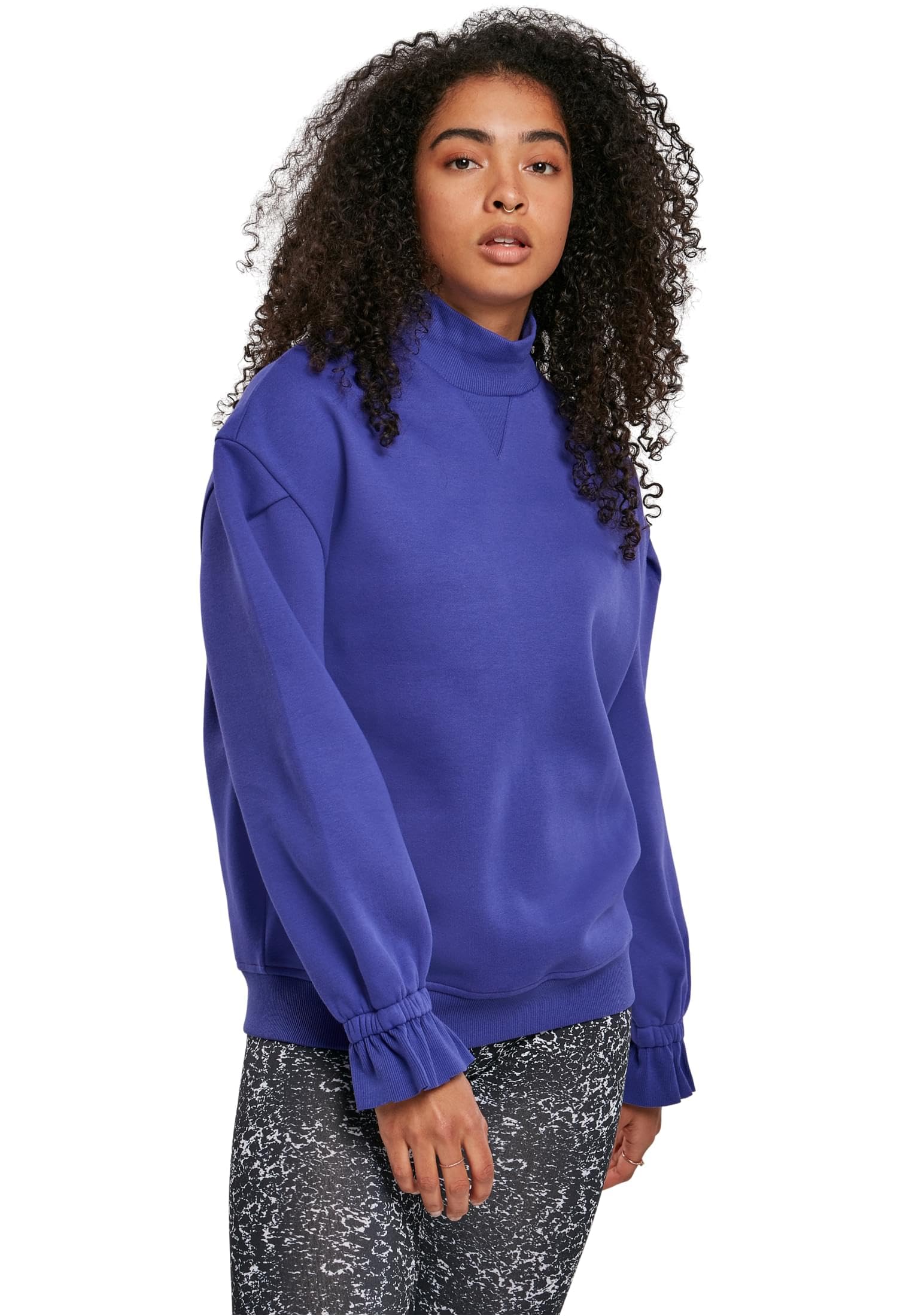 Urban Classics bluzy Kobiety Ladies Turtleneck Crew